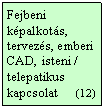 Szvegdoboz: Fejbeni kpalkots, tervezs, emberi CAD, isteni / telepatikus kapcsolat      (12) 